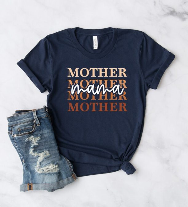 Mothers Day Shirt, Mom TShirts, Mama T Shirt, Best Mom T-Shirt, Favorite Mom Shirts, Mom Pocket T Shirt, Shirt For Mom, Minimalist Mom Shirt