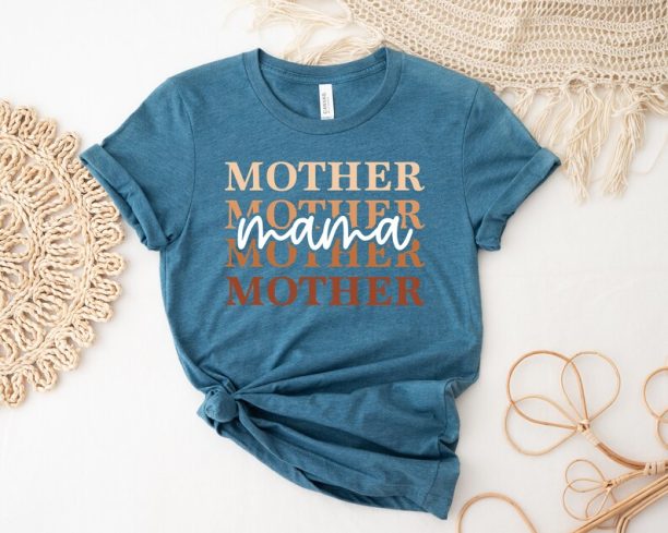 Mothers Day Shirt, Mom TShirts, Mama T Shirt, Best Mom T-Shirt, Favorite Mom Shirts, Mom Pocket T Shirt, Shirt For Mom, Minimalist Mom Shirt