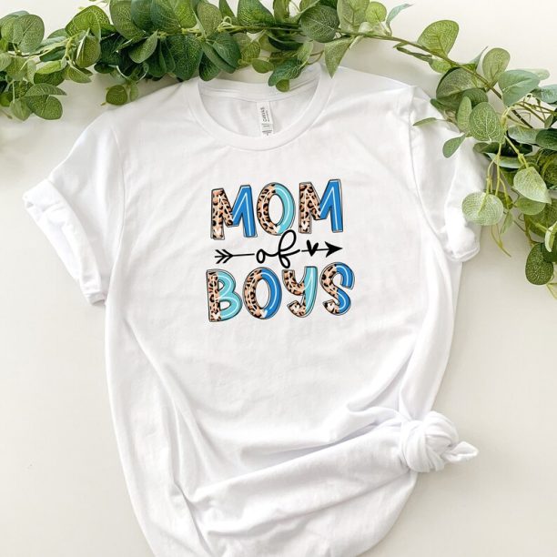 Mom of Boys Shirt for Mothers Day Gift, Mom of Boys Tshirt for Mom, Mom of Boys Tee for Birthday, Mothers Day Gift for Mom Birthday gift