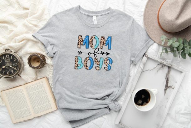 Mom of Boys Shirt for Mothers Day Gift, Mom of Boys Tshirt for Mom, Mom of Boys Tee for Birthday, Mothers Day Gift for Mom Birthday gift