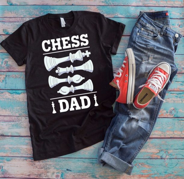 Chess Player Dad Shirt | Chess Dad | Chess Grandmaster Father's Day Gift