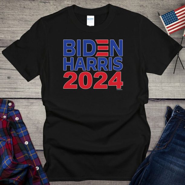 Biden Harris 2024 Political T-shirt, Election Tee, President, Vice, American Pride Shirt, Logo