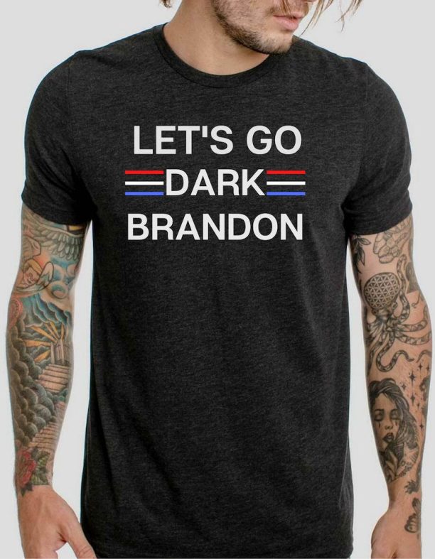 Joe Biden Let's Go Dark Brandon Crewneck T Shirt