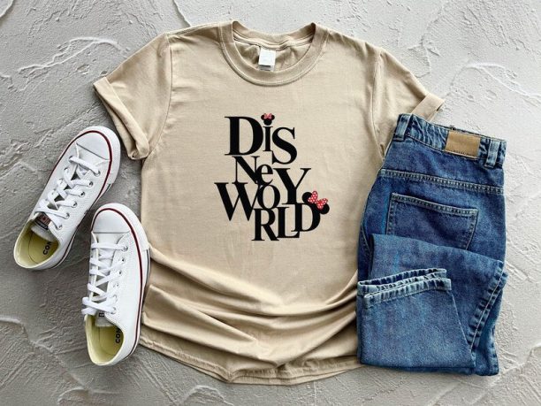 Funny Disney World Shirts For Disney Fans Cute Disney World Shirt For Family Vacation Disney World Trip Outfits For Women