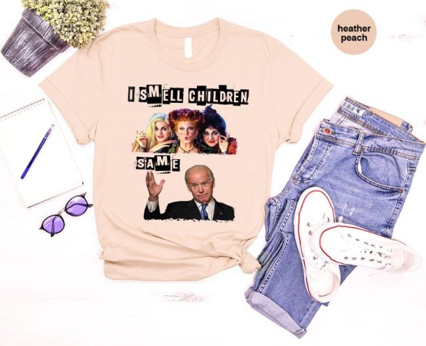 Sarcastic Joe Biden Halloween Gifts for Republicans, Anti Biden Halloween Crewneck Sweatshirt