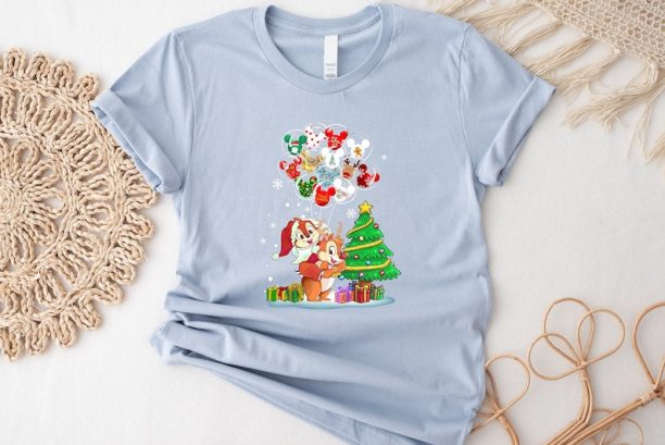 Chip and Dale Shirt, Disney Christmas Shirt, Disney Family Christmas Shirts, Disney Matching Shirt, Merry Christmas Shirt