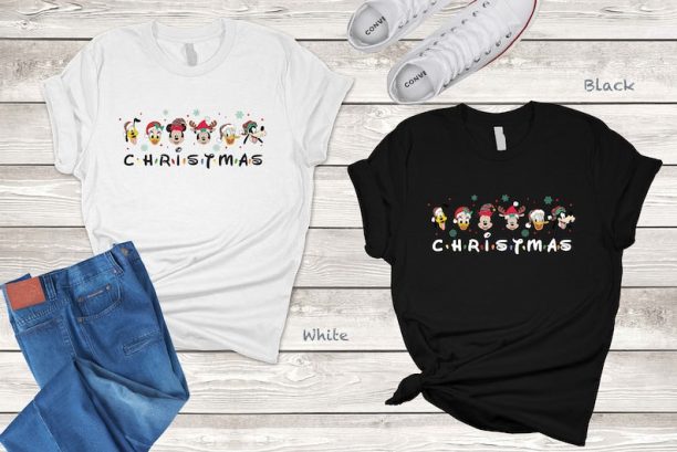 Mickey And Friends Christmas Shirt, Disney Christmas Shirt, Disneyland Christmas Shirt