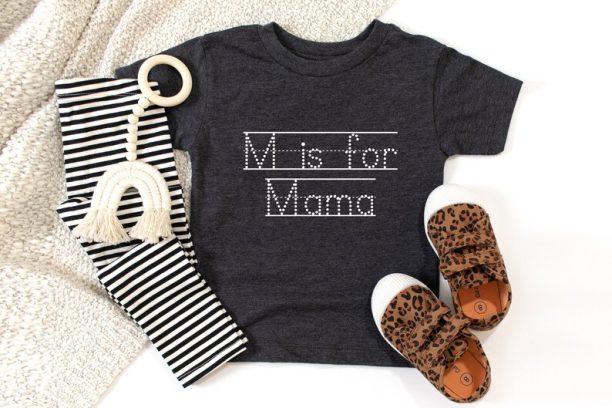 M is for Mama Shirt, Mom T Shirts, Mama T Shirt, Best Mom T-Shirt, Favorite Mom Shirts, Shirt For Mom, Teacher mom shirt, Toddler Shirt