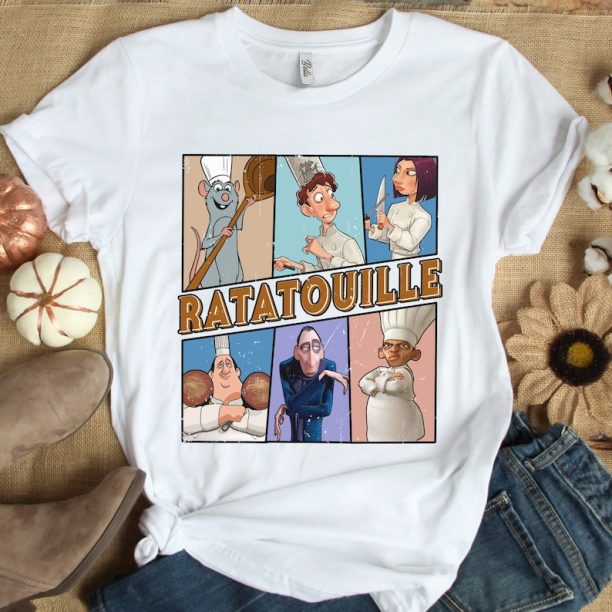 Disney Pixar Ratatouille Remi Mouse Little Chef Retro T-shirt