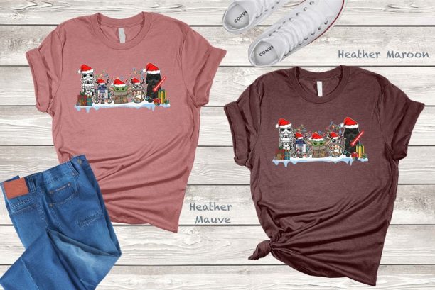 Christmas Gift, Disney Christmas Shirt, Star Wars Family Tee Shirt, Merry Christmas Tee, Merry Christmas Shirt