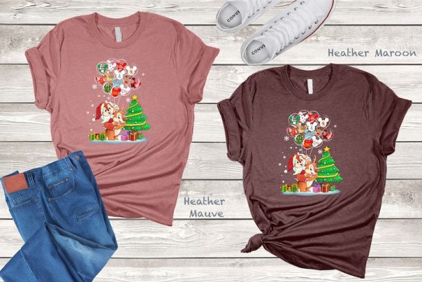 Chip and Dale Shirt, Disney Christmas Shirt, Disney Family Christmas Shirts, Disney Matching Shirt, Merry Christmas Shirt