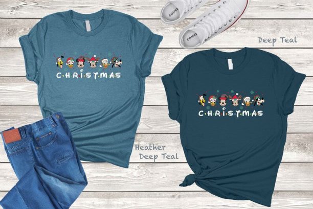 Mickey And Friends Christmas Shirt, Disney Christmas Shirt, Disneyland Christmas Shirt