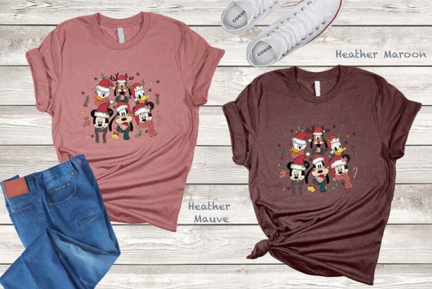 Mickey and friends Christmas Shirt, Mickey Christmas Shirt, Disney Christmas Shirts, Christmas Family Matching Shirt