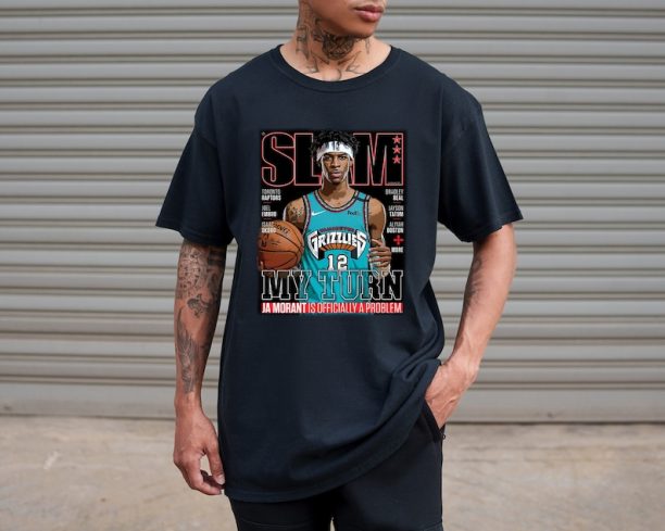 Ja Morant Memphis Grizzlies NBA Graphic Slam Inspired Unisex T-Shirt