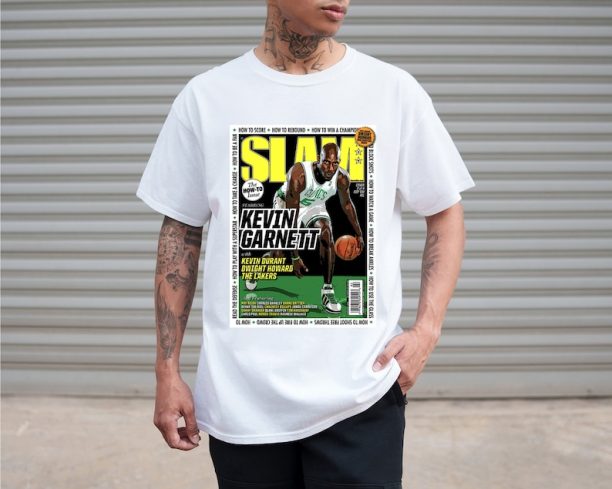 Kevin Garnett Slam Inspired NBA Basketball Unisex T-shirt