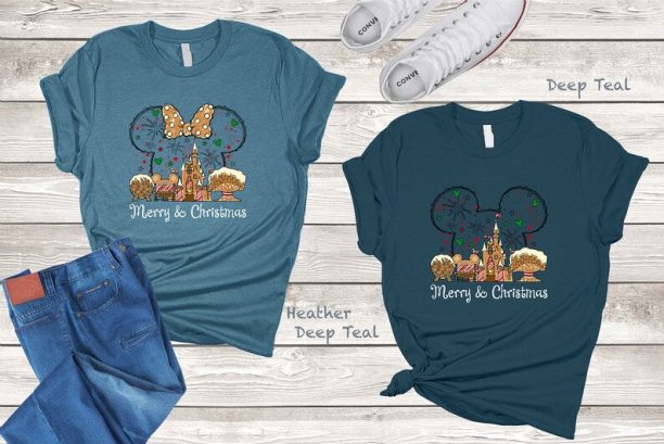 Mickey and Minnie Couple Gingerbread Shirt, Disney Christmas Shirt, Disney Ginger Cookies Shirt, Merry Christmas Shirt