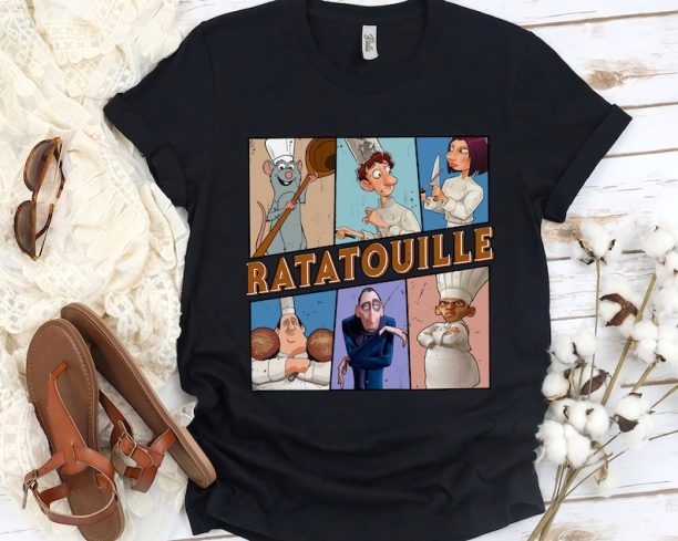 Disney Pixar Ratatouille Remi Mouse Little Chef Retro T-shirt