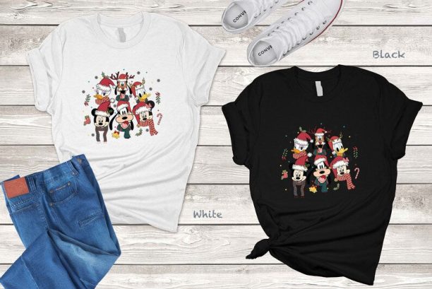 Mickey and friends Christmas Shirt, Mickey Christmas Shirt, Disney Christmas Shirts, Christmas Family Matching Shirt