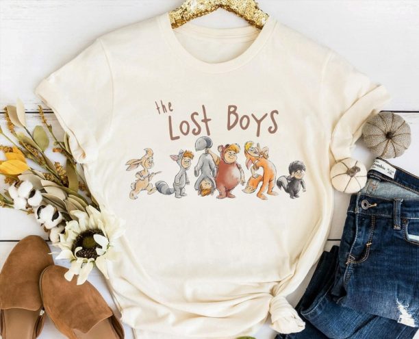 Disney The Lost Boy Shirt / Retro Peter Pan Neverland T-shirt / Walt Disney World / Disneyland Family Vacation Trip