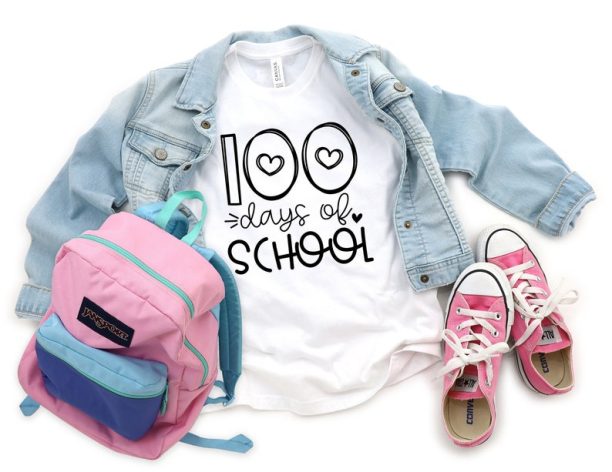 100 Days Of School Shirt, Teacher 100 Days Shirt, Gift For Teacher, Teacher Appreciation, 100 Days Smarter