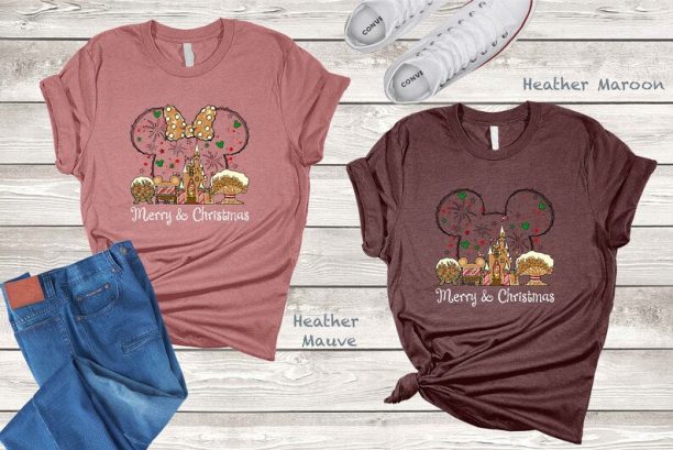 Mickey and Minnie Couple Gingerbread Shirt, Disney Christmas Shirt, Disney Ginger Cookies Shirt, Merry Christmas Shirt