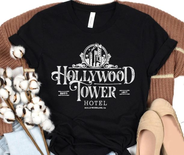 Hollywood Tower Hotel 1917 Sweashirt / Disney HTH / Walt Disney World T-shirt / Disney's Hollywood Studios Trip