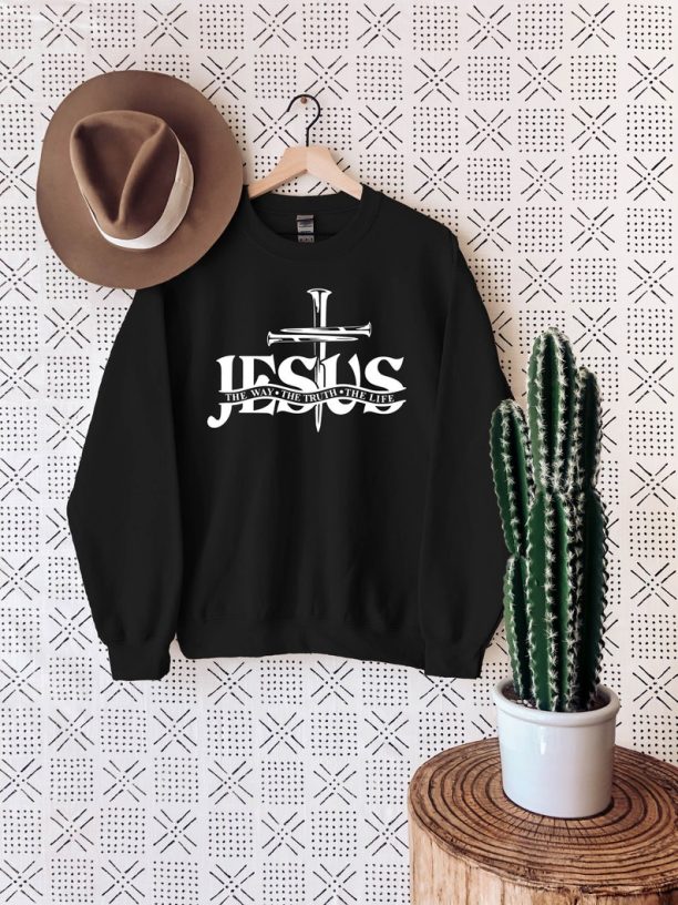 Jesus Sweatshirt | Christian Shirts | Women shirts | Faith T-shirt | Religious Shirt | Christian Gift