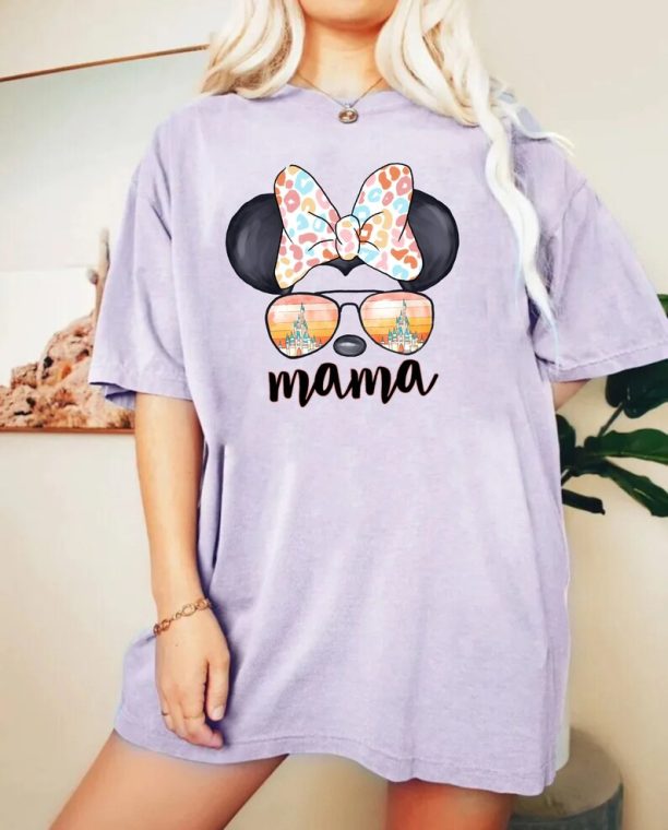 Disney Family Comfort Colors® Shirt, Mickey Minnie Personalized Shirt, Disney Trip Shirt, Disney Vacation Shirt