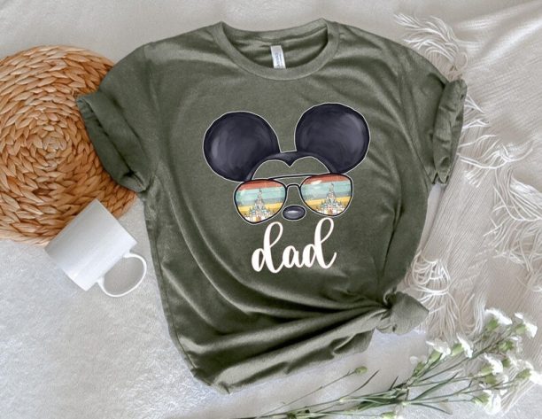 Disney Family Comfort Colors® Shirt, Mickey Minnie Personalized Shirt, Disney Trip Shirt, Disney Vacation Shirt