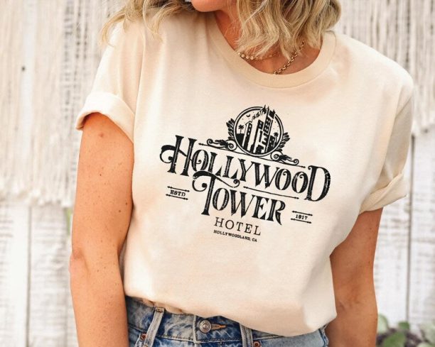 Hollywood Tower Hotel 1917 Sweashirt / Disney HTH / Walt Disney World T-shirt / Disney's Hollywood Studios Trip