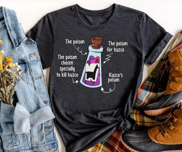 Kuzco's Poison Yzma's Extract of Llama Shirt / The Emperor's New Groove Villains T-shirt / Walt Disney World Tee