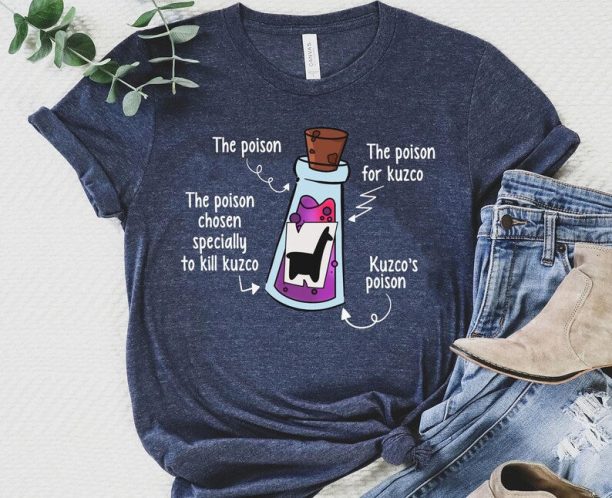 Kuzco's Poison Yzma's Extract of Llama Shirt / The Emperor's New Groove Villains T-shirt / Walt Disney World Tee