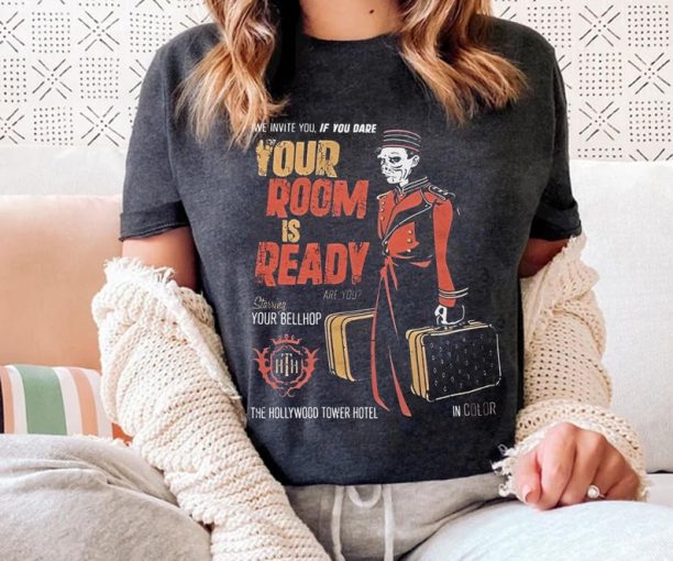 Hollywood Tower Your Room Is Ready Shirt / Disney Holywood Tower HTH T-shirt / Walt Disney World Tee