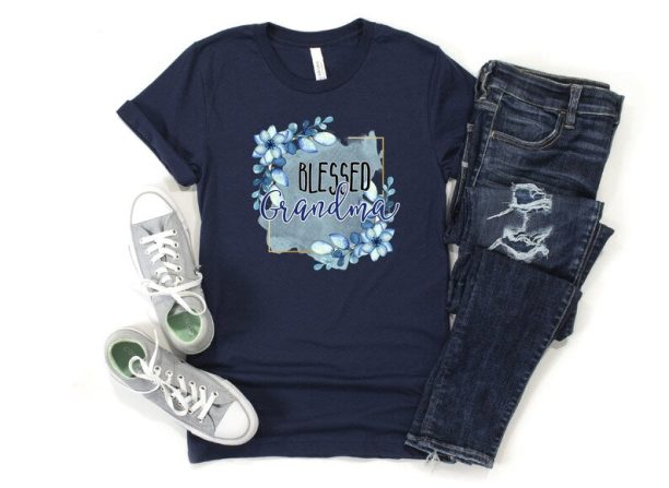 Blessed Grandma Shirt, Grandmother Shirt, Grandma Shirt, Grandma Gifts, Cute Grandma Shirt