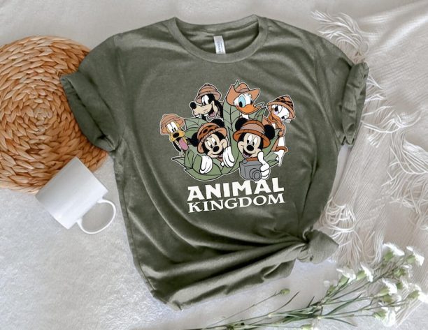 Animal Kingdom Safari Comfort Colors® Shirt, Disney Vacation Shirt, Disney Family Trip Shirt, Disney Adventure Shirt