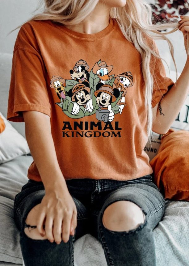 Animal Kingdom Safari Comfort Colors® Shirt, Disney Vacation Shirt, Disney Family Trip Shirt, Disney Adventure Shirt