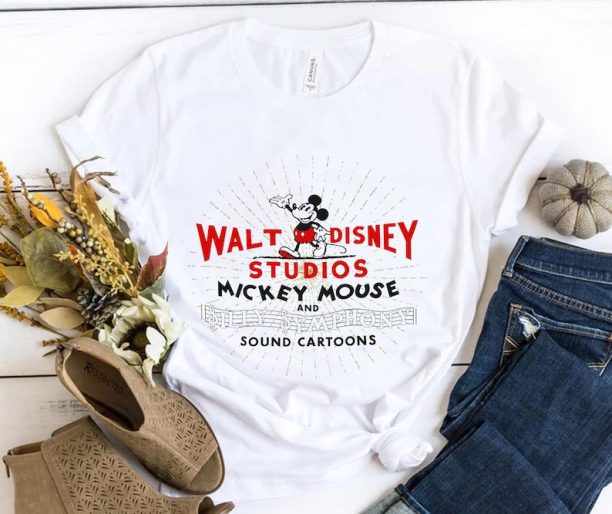 Mickey Mouse T-Shirt, Walt Disney Shirt, Disney 100 Years Of Wonder T-Shirt, Disneyland Platinum 100th Anniversary