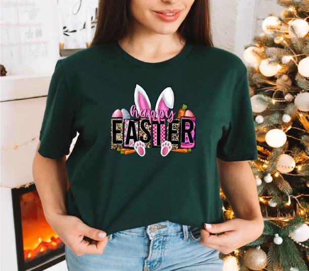 Happy Easter Shirt, Easter Bunny Shirt, Easter Day T Shirt, NR202