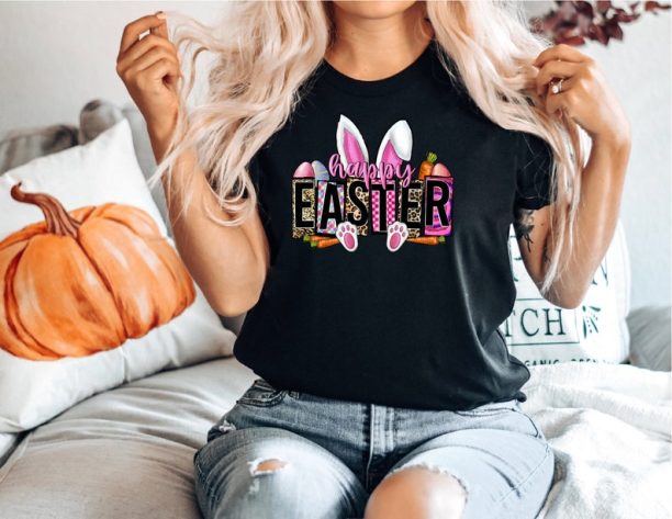 Happy Easter Shirt, Easter Bunny Shirt, Easter Day T Shirt, NR202