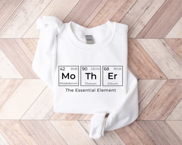 Mother Periodic Table Sweatshirt, Funny Mama Sweatshirt, Chemistry Mom Sweatshirt, Mothers Day Gift, Mama Sweatshirt, Cute Mama Sweatshirt