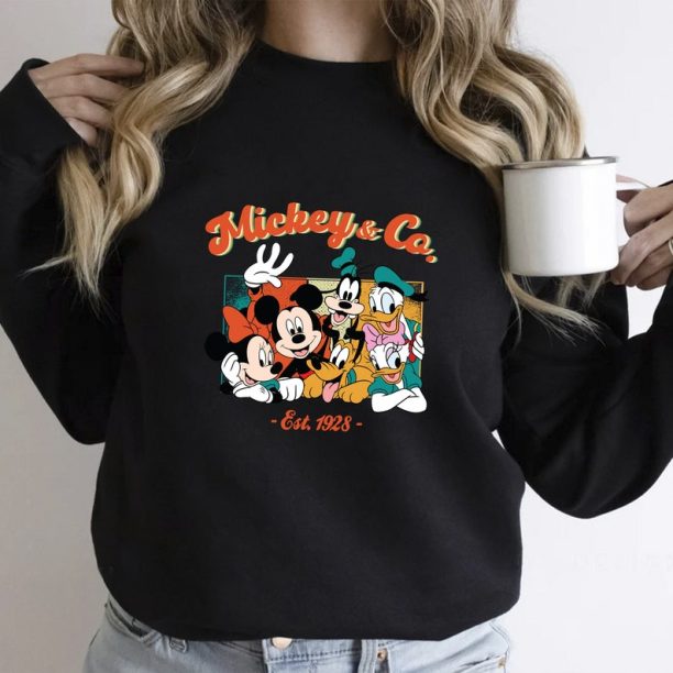 Mickey & Co sweatshirt - Mickey and Friends - Disney Sweatshirt - Disney Shirts - Unisex Sweatshirt