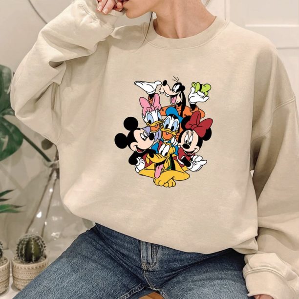 Mickey & Co sweatshirt - Mickey and Friends - Disney Sweatshirt - Disney Shirts - Unisex Sweatshirt - Disney Sweatshirts