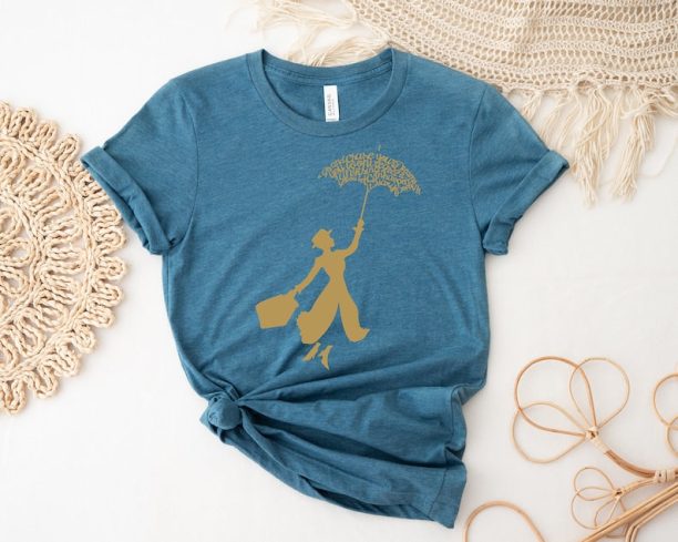 Mary Poppins Shirt, WDW Disney Inspired Shirt, Magical Disney Family Vacation, Disney Available Trendy