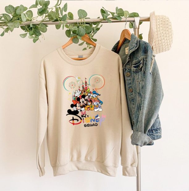 Disney Squad Sweatshirt - Disney World Sweatshirt - Walt Disney Sweaters - Disney Family Sweats