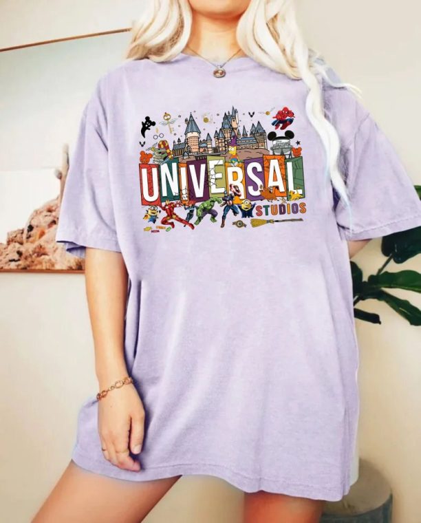 Disney Universal Studios Comfort Colors® Shirt, Disney Trip Family Shirt, Universal Studio Trip Shirt, Disneyworld Shirt