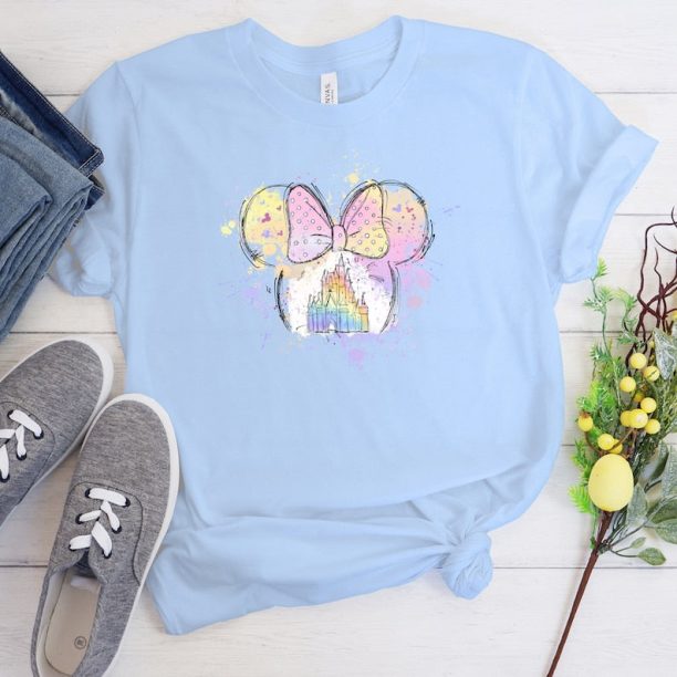 Castle Mouse Ears Shirt, Disney Shirts, Disneyland Shirt, Disney Matching Shirt, Disney Princess Shirt