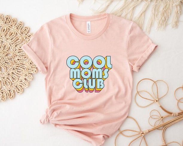 Retro Cool Moms Club Shirt, Protector Mom T-Shirt, Mom Shirt, Retro Mom Tee, Mother's Day Gift, Mom Life Shirt, Retro Mom Gift