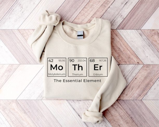 Mother Periodic Table Sweatshirt, Funny Mama Sweatshirt, Chemistry Mom Sweatshirt, Mothers Day Gift, Mama Sweatshirt, Cute Mama Sweatshirt