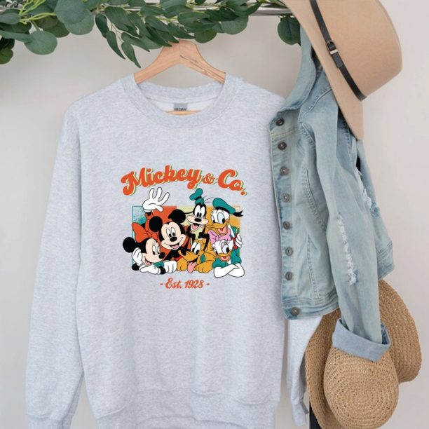 Mickey & Co sweatshirt - Mickey and Friends - Disney Sweatshirt - Disney Shirts - Unisex Sweatshirt