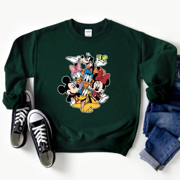 Mickey & Co sweatshirt - Mickey and Friends - Disney Sweatshirt - Disney Shirts - Unisex Sweatshirt - Disney Sweatshirts